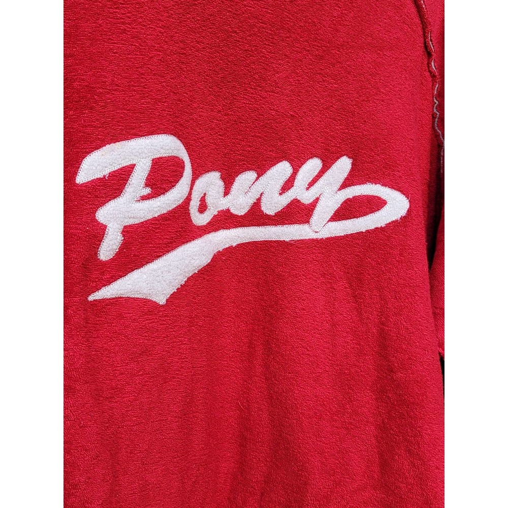 Vtg PONY Reverse Seam Sample Shirt - Picture 2 of 8